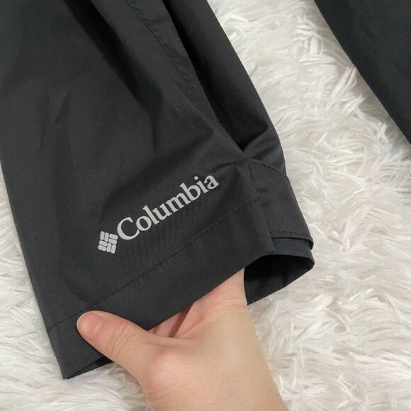 Unisex Kid Columbia OmniTech Weather Proof Pants Elastic Waist Band Black Medium - Picture 6 of 11